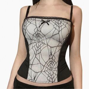 🖤🕷Spider Web Tank Top🕷🖤